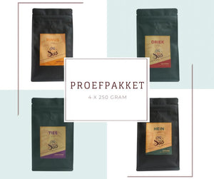 Proefpakket koffie tante sus koffie & thee